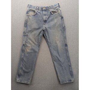 Bulwark FR Jeans Mens 36x32 Blue Denim Flame Resistant Carpenter Workwear Rugged